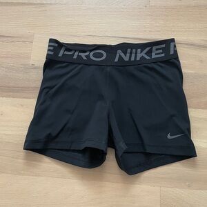 Nike Women's Black Pro 3” Shorts